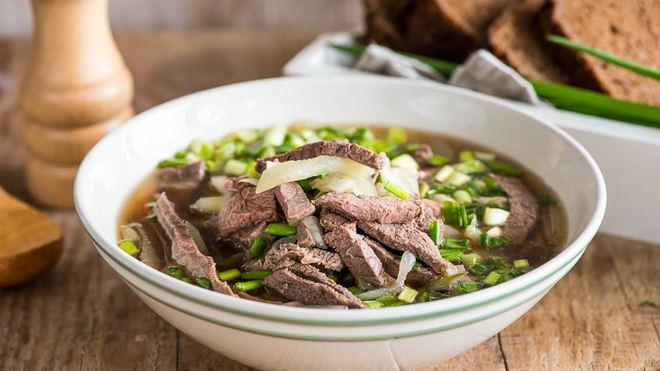 Рецепт освежающей похлебки с бараниной