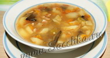Рецепт Похлебки грибной