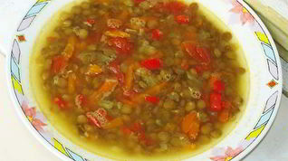 Рецепт Похлебки из чечевицы