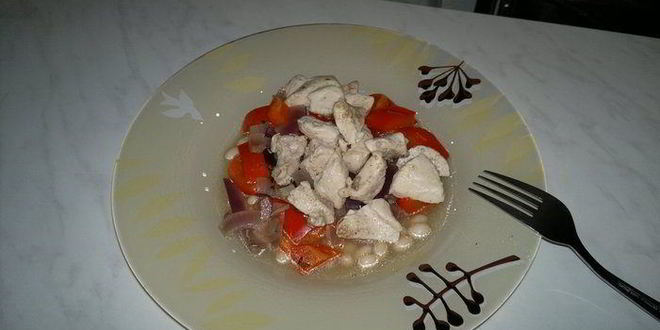 Рецепт Похлебки с белым куриным мясом