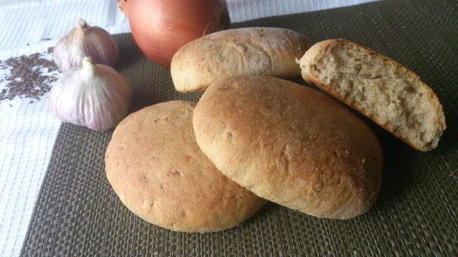 Рецепт пшенично-ржаных лепешки