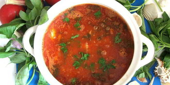 Рецепт рыбной похлебки по-итальянски