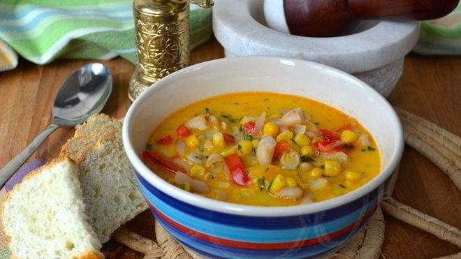 Рецепт суккоташа — кукурузна-фасолевой похлебка