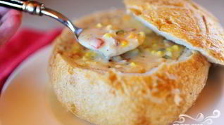 Рецепт Сырно-кукурузной похлебка