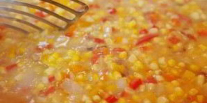 Рецепт сырно-кукурузной похлебка