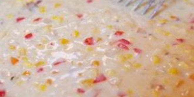 Рецепт сырно-кукурузной похлебка