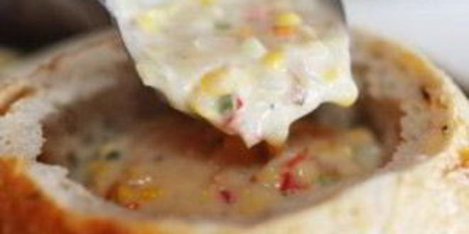 Рецепт сырно-кукурузной похлебка