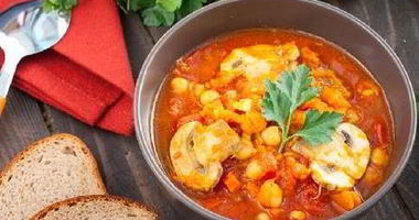 Рецепт Сытной похлебки из чечевицы с грибами