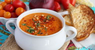 Рецепт Томатной похлебки с кукурузой