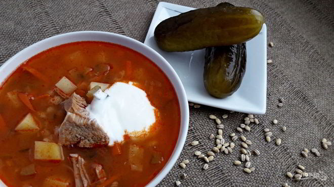 Рецепт домашнего простого рассольника