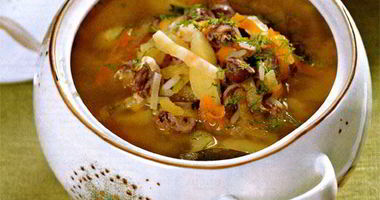 Рецепт Рассольника из куриных потрошков