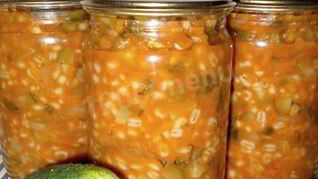 Рецепт Рассольника из свежих огурцов заготовка в банках