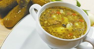 Рецепт Рассольника из свинины