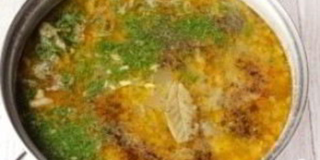 Рецепт рассольника из свинины