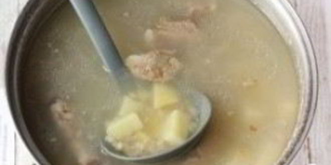 Рецепт рассольника из свинины