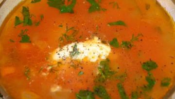 Рецепт Рассольника Ленинградского