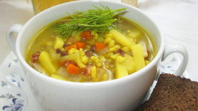 Рецепт рассольника по-алексеевски