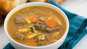 Рецепт Рассольника с говядиной