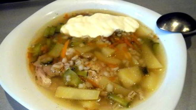 Рецепт рассольника с курицей в мультиварке