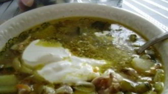 Рецепт рассольника с курицей