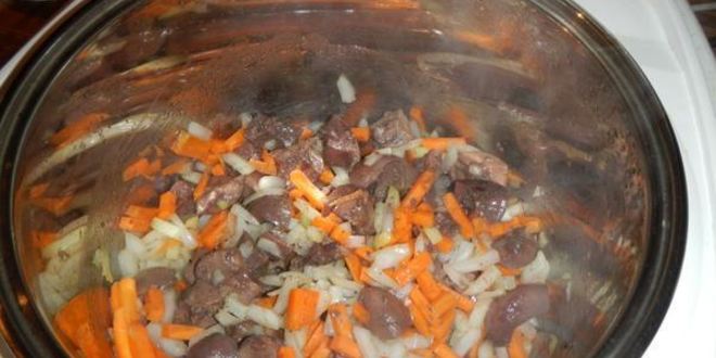 Рецепт рассольника с перловкой и почками в мультиварке