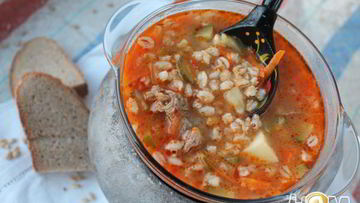 Рецепт Рассольника с перловкой