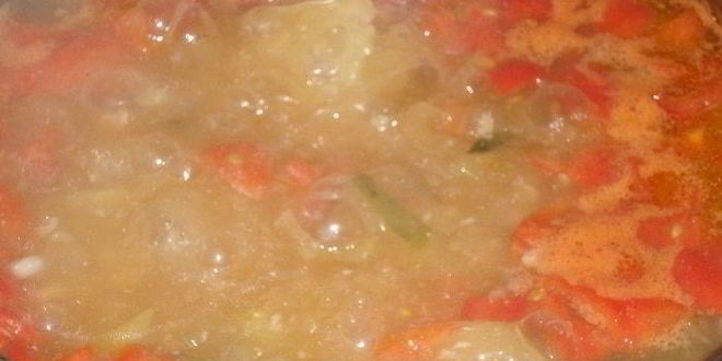 Рецепт рассольника с тунцом