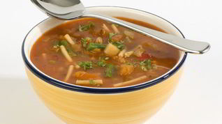 Рецепт Рассольника со свежими и солеными огурчиками