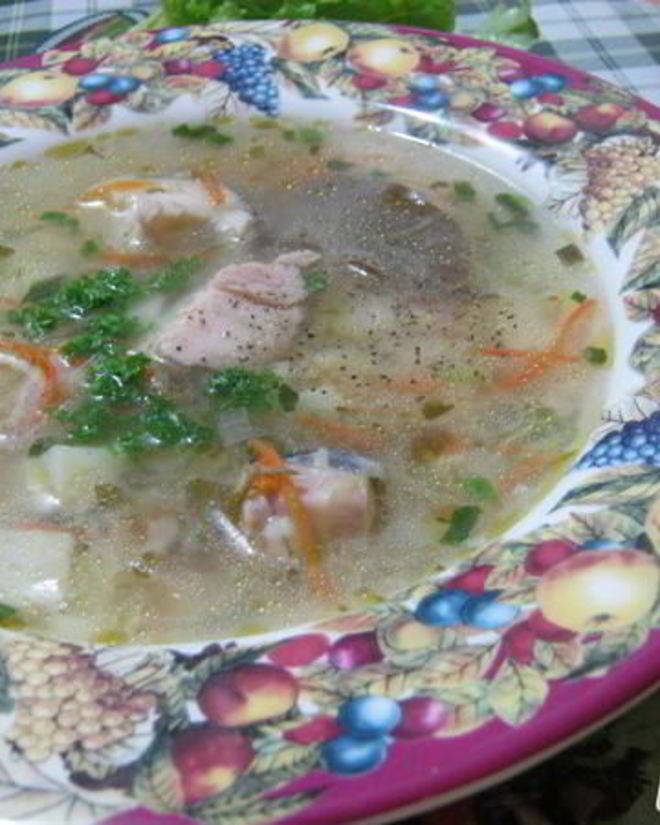 Рецепт рыбного рассольника