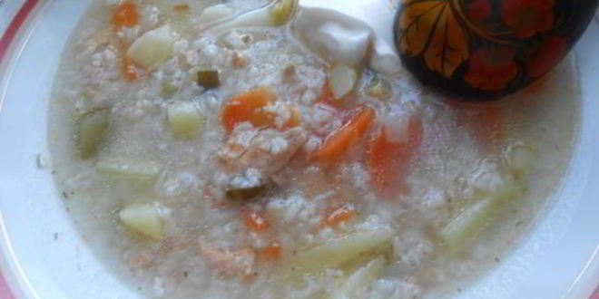 Рецепт рыбного рассольника