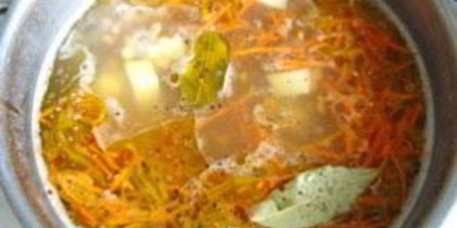 Рецепт вегетарианского рассольника с перловкой