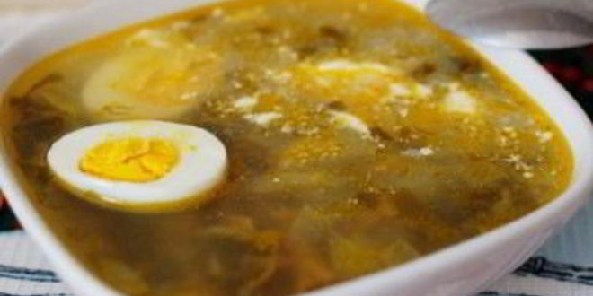 Рецепт щавелевого супа в мультиварке