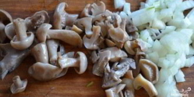 Рецепт грибных щей