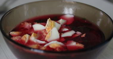 Рецепт Крапивных щей со свеклой