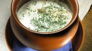 Рецепт Молочных щей по-фински