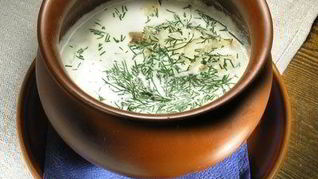 Рецепт Молочных щей по-фински