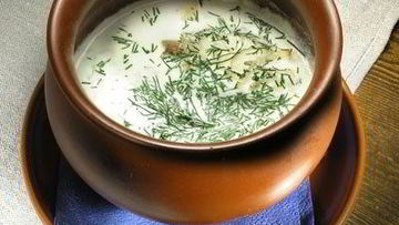 Рецепт Молочных щей по-фински