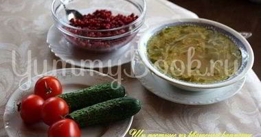 Рецепт Постных Щей из квашеной капусты