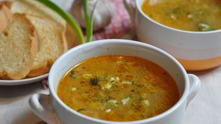 Рецепт Постных щей с грибами