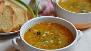 Рецепт Постных щей с грибами