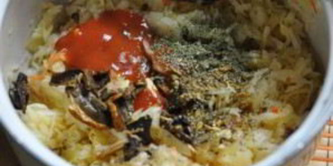 Рецепт постных щей с грибами