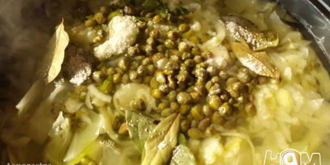 Рецепт постных щей с капустой и щавелем