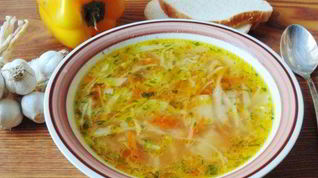 Рецепт Щей из индейки со свежей капустой