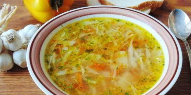 Рецепт Щей из индейки со свежей капустой