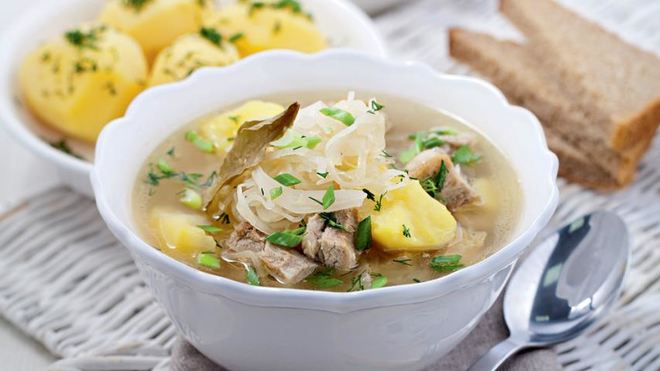 Рецепт щей из кислой капусты