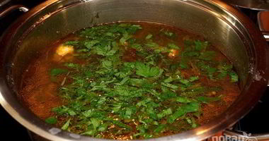 Рецепт Щей из щавеля со свининой