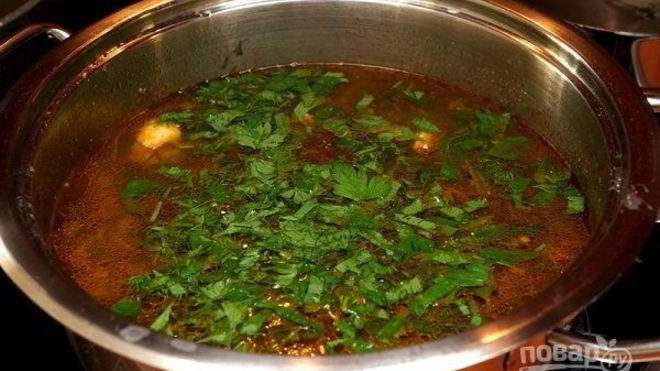 Рецепт щей из щавеля со свининой