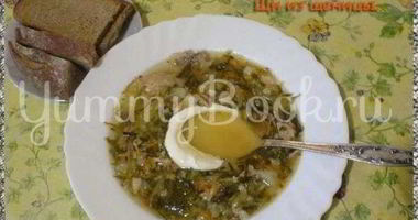 Рецепт Щей из щеницы
