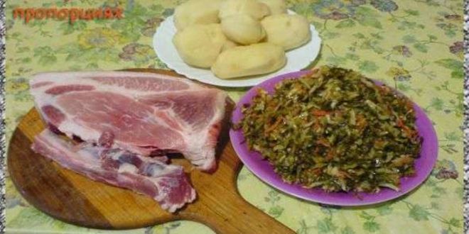 Рецепт щей из щеницы