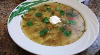 Рецепт Щей из свежей капусты со свининой